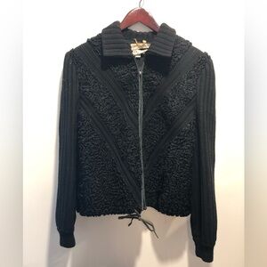 Pering Persian Lamb sweater jacket